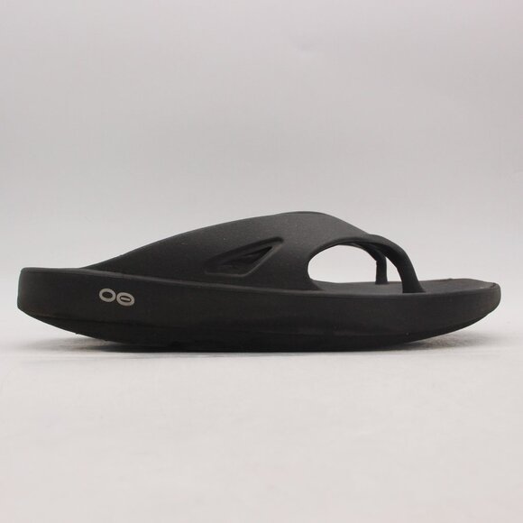 OOFOS OOriginal Recovery Black Sandals Flip Flops Comfort Womens 10 Men's 8 EU41 - Picture 1 of 10